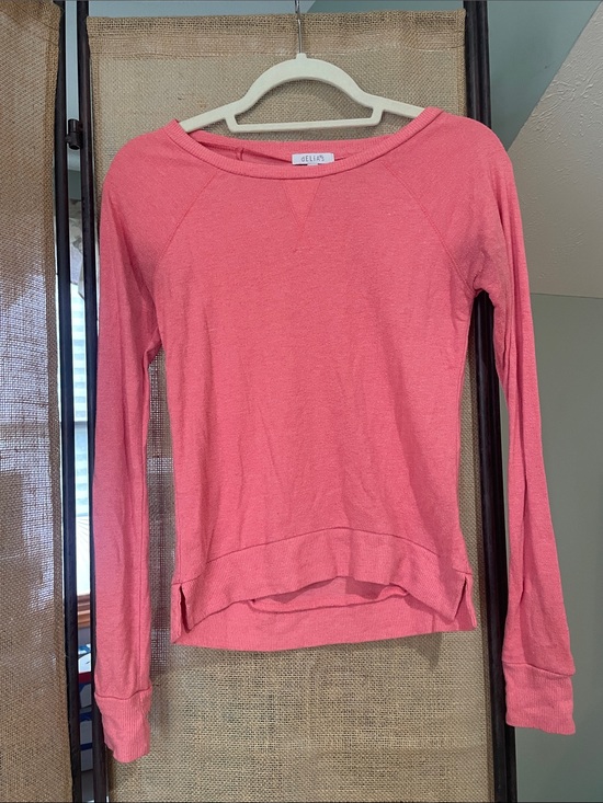 dELiA*s Sweaters - dELiA*s Coral Crewneck Long Sleeve